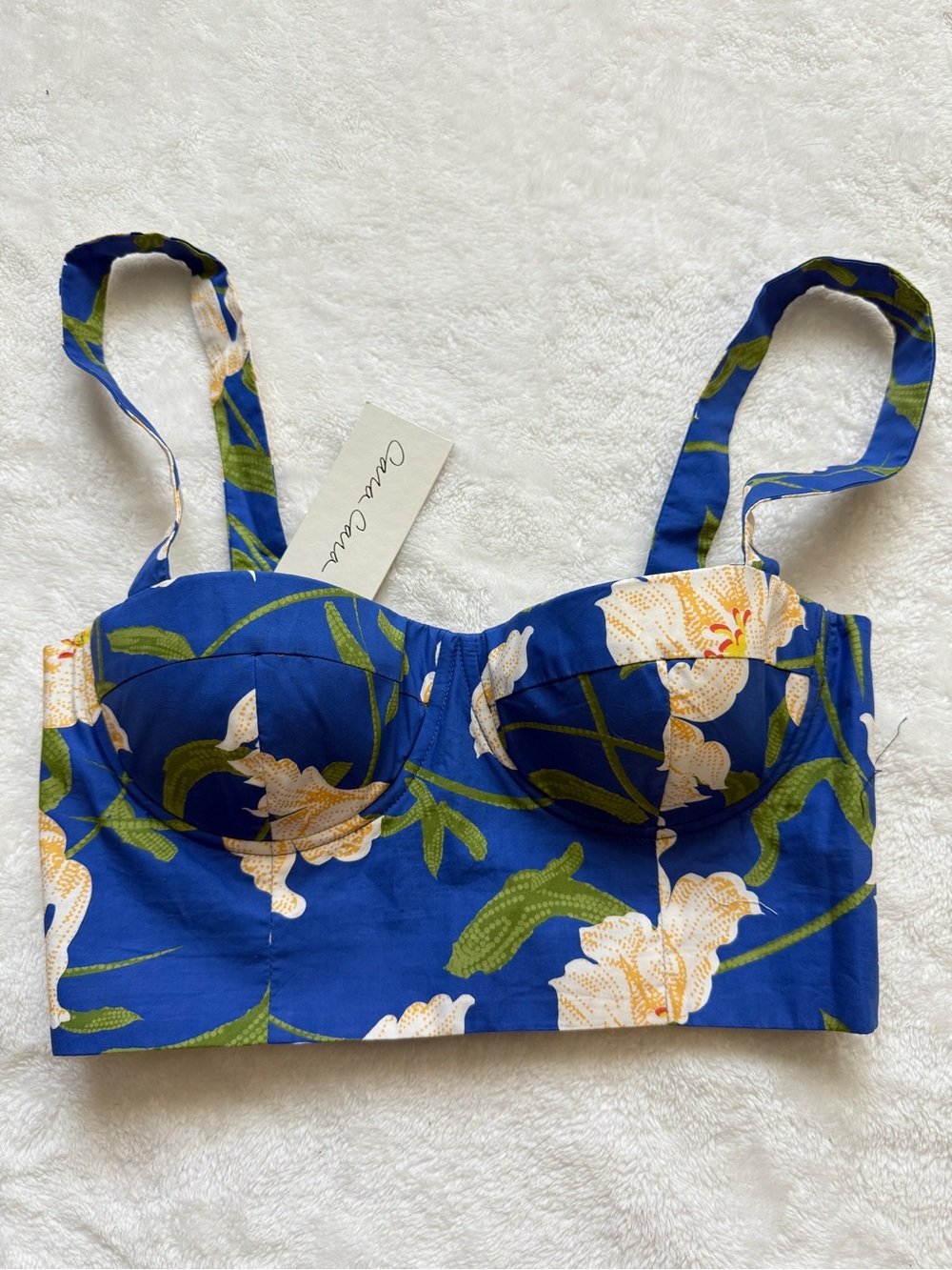 Cara Cara Holland Tulip Bustier Top